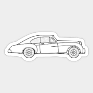 Retro Car Sticker